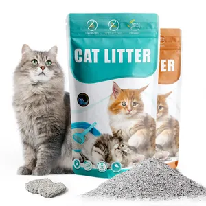 Muawu Factory Supply Dust Free Wholesale Pet Product Natural Bulk Bentonite Raw Mineral Cat Litter