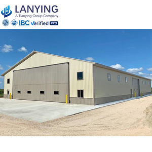 Structure modulaire préfabriquée moderne en acier hangar personnalisé hangar de <span class=keywords><strong>garage</strong></span> en métal <span class=keywords><strong>prix</strong></span> d'usine pour application en atelier - Product Image 2