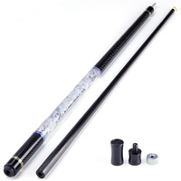 TuoYuan – Queue de billard professionnelle électroplaquée motif fleur de glace, en fibre de carbone, pour club de snooker – Fournisseur d'usine