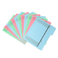 Porte-documents en papier kraft souple Manila A4 A5 avec calendrier pour le rangement des dossiers