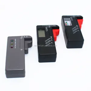 CHRT Universal Battery Checker Kleine Batterie tester für AAA AA C D 9V 1,5 V Knopfzellen-Haushalts batterien Modell BT-168