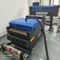 Impresora DTF de 2 cabezales I3200, máquina de impresión por transferencia de calor, impresora de prendas, impresora DTF comercial para impresión en algodón para tiendas de camisetas