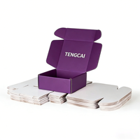 Boîte d'emballage personnalisée en carton ondulé recyclable pour extensions de cheveux, chaussures, sandales, boîte cadeau, gaufrage, logo personnalisé