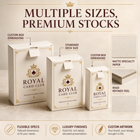 Boîte à cartes personnalisée en papier recyclé avec couvercle et fond, vente en gros, vide, pour jeux de cartes, emballage premium pour cartes à collectionner