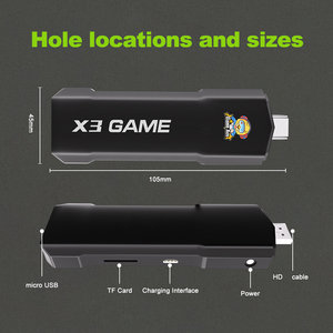 Topleo المحمولة لعبة وحدة التحكم 4K الروبوت التلفزيون مربع مع لعبة الرجعية عصا الفيديو - Product Image 4