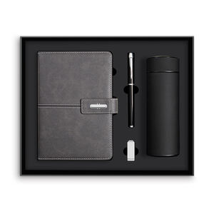 ชุดกล่องของขวัญธุรกิจแบบกำหนดเองชุดสำหรับโปรโมชันงานพร้อมกล่องโลโก้บรรจุภัณฑ์ถ้วยสูญญากาศ A5สมุดบันทึกและชุดของขวัญปากกา - Product Image 5
