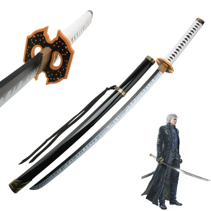 2023 Neues Holz spielzeug Schwert Online-Spiel Rollenspiel Vergil Devil May Cry 5 Yamato Katana Schwert