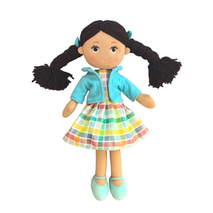 Großhandel 35 cm Custom Plüsch tier Plüsch puppe Gefüllte Plüsch Mädchen puppen Kawaii Plüsch Stoff puppen für Kinder Viele Farben - Product Image 1