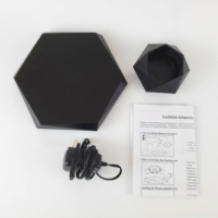 Base Hexagonal para Maceta Flotante, Maceta Magnética Electrónica, Material ABS, Regalos Personalizados para el Hogar