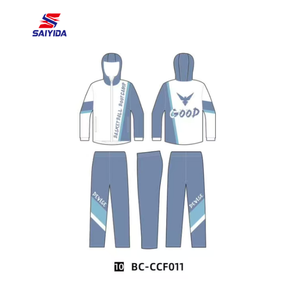 Heren Custom Spel Team Uniformen Voetbaltrainingspakken Met Lange Mouwen Voor Herfst Winter Sportjack Sets - Product Image 2