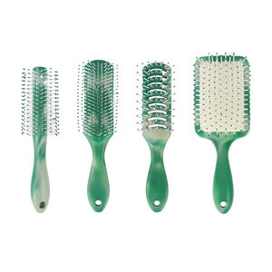 Brosse démêlante ventilée dégradable peigne démêlant pour <span class=keywords><strong>cheveux</strong></span> <span class=keywords><strong>bouclés</strong></span> épais et raides brosse sèche et humide <span class=keywords><strong>cheveux</strong></span> lisses rapidement - Product Image 4