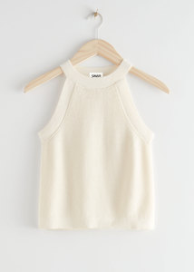 Pulls personnalisés pour femmes, tricot à manches courtes, camisole tricotée, débardeur, haut en maille, gilet en maille pour femmes - Product Image 6