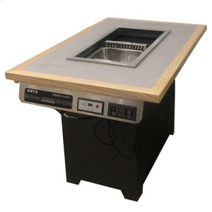 Table de barbecue coréen commerciale à <span class=keywords><strong>vendre</strong></span> pour les restaurants et les hôtels - Product Image 1