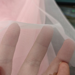 Ngà trắng 100% Polyester crinoline vải sân lục giác cứng lưới lưới cho cô gái chàng trai petticoat Tricot dệt kim đồng bằng nhuộm" - Product Image 4