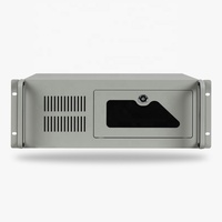 Boîtier de serveur Meiji 19 pouces 4U, style ATX avec ventilateur pour équipement réseau, armoires PC pour châssis IPC