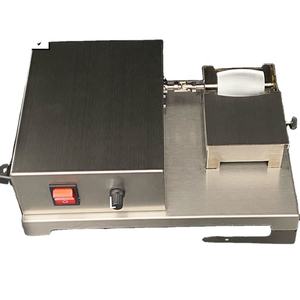 Machine à peindre les bords du cuir à entraînement électrique à un seul côté, équipement de peinture pour le cuir, 110V - Product Image 1