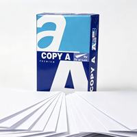 Papier de copie A4 70/75/80 g/m² blanc haute luminosité, 100 % pâte de bois vierge, origine Shandong, pour impression et copie