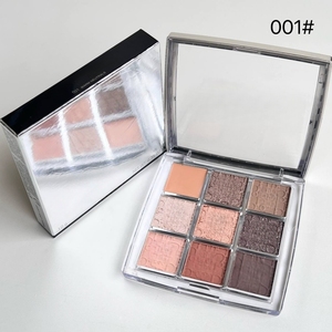 Wholesale Famous Brand Waterproof <strong>Eyeshadow</strong> Makeup <strong>Palette</strong> 9 <strong>Colors</strong> Cream Pearlescent Matte Multichrome - Product Image 3