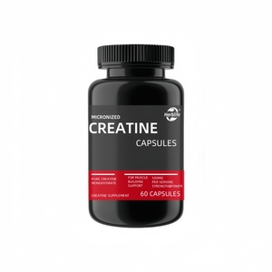 Cápsulas de Monohidrato de Creatina de Grado Alimenticio a Granel con Certificación GMP, Suplementos OEM/ODM con Envase en Botella y Embalaje al Vacío para el Desarrollo Muscular - Product Image 1