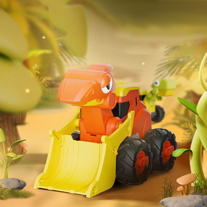 Produits à succès, apparence de <span class=keywords><strong>dessin</strong></span> <span class=keywords><strong>animé</strong></span>, presser et faire rouler, héros dinosaures, dinosaures populaires, camion à inertie, animaux de la forêt, jouets de voiture pour enfants - Product Image 5