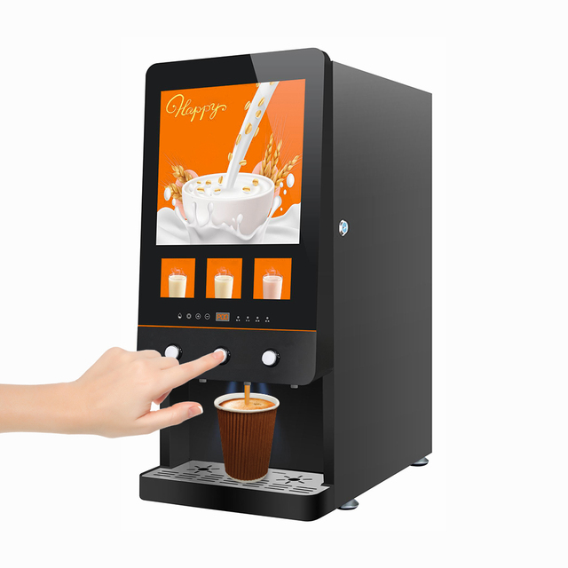 Wholesale Custom Fully Automatic Coffee Maker Compatibility Business Commercial Coffee Vending Machine