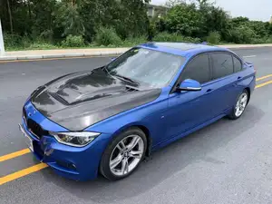 MRD для BMW 3 серии F30 F35 2014-2019 MBJ Style крышка двигателя из натурального углеродного волокна крышка капота автомобиля с вентиляционных отверстий