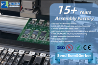 PCBA PCB presisi tinggi kustom untuk sensor industri termasuk rakitan papan kontrol SMT/DIP proses sertifikasi ROHS
