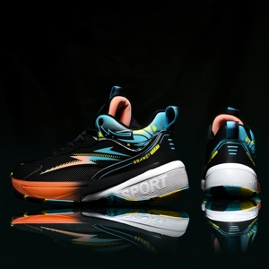 Nouvelles Chaussures de Course et de Basketball pour Hommes 2026 – Confortables, Souples, en Cuir et EVA, à Enfiler, pour Automne/Hiver, Sport Décontracté, Fibres Ultra-fines - Product Image 5
