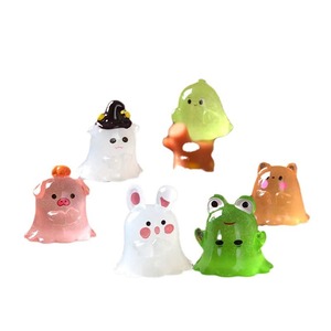 Creative Mini Wizard Ghost Animal Night Light para Halloween Navidad Año Nuevo Micro Paisaje Jardinería Bolsa automotriz - Product Image 4