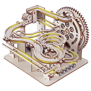 Jeu de <span class=keywords><strong>puzzle</strong></span> en bois à assembler soi-même, labyrinthe mécanique <span class=keywords><strong>3D</strong></span>, jouet éducatif - Product Image 1