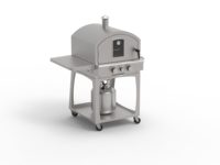 Four à Pizza à gaz intégré, en acier inoxydable, pour jardin, Camping-car, électronique, Commercial