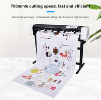 Nouvelle découpeuse de vinyle automatique à positionnement haute performance et haute vitesse Ayf SV1350 1240 mm avec écran tactile LCD 1000 W, traceur PPF