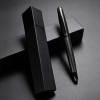 Stylo signature en métal 0,5 mm, coffret cadeau triangulaire, ensemble de stylos gel de qualité avec logo personnalisé, adapté à un usage quotidien ou comme cadeaux d'affaires