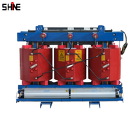 Transformateur de puissance sec triphasé/monophasé 10kV/0.4kV abaisseur 50kVA-600kVA 50Hz Refroidissement ONAN Norme IEC Capacités d'entrée 100V