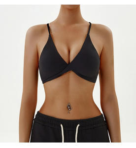 RUIQUWIN-Sujetador deportivo personalizado de alta calidad con escote en V profundo para gimnasio, Top para correr al aire libre, sujetador Halter Sexy sin espalda con función sin costuras - Product Image 3