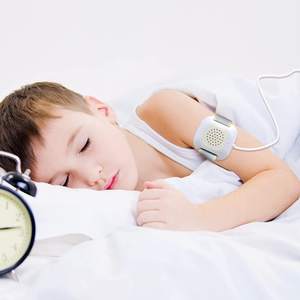Daytech BA01 Matériau ABS à sensibilité moyenne Vibration sonore Alarme d'énurésie nocturne Capteurs de pipi pour enfants âgés Moniteur d'humidité - Product Image 1