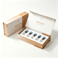 Kit complet de 5 flacons de peptides, boîte d'emballage vide avec plateau en plastique pour kit de mélange de 2 ml et 3 ml, ensemble d'emballage combiné