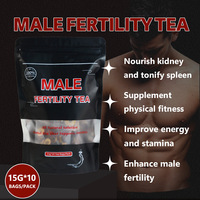 Thé biologique en sachets pour la vitalité et la fertilité masculine, marque privée OEM, pour la santé de la prostate des hommes