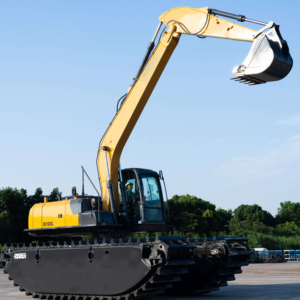 Excavadora Anfibia de Alta Eficiencia XE160SL de 16 Toneladas, Excavadora de Dragado, de Largo Alcance para Trabajos en Pantanos y Ríos - Product Image 1
