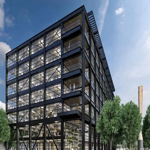 Casas Prefabricadas Modernas High Rise Building Community Stadium Edificios de metal Estructura de acero prefabricada - Product Image 1