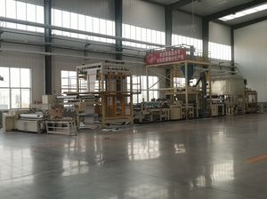 Pequeña línea de producción de soplete de membrana de impermeabilización de betún automático para la industria de la construcción Motor de cojinete de caja de cambios PLC - Product Image 6