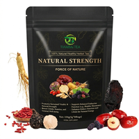 Thé aux herbes naturel 100% pour la vitalité masculine, marque privée, stimulant énergétique naturel, sachets de thé 150g, vente en gros OEM