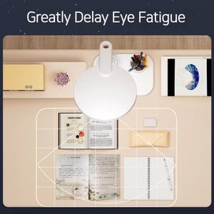 Lampe de table pliable à affichage numérique LED, avec minuterie, chargement USB, 3600 mA, gradation à cinq niveaux, porte-stylo, lampe de bureau pour l'étude - Product Image 4