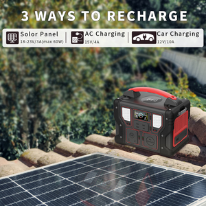 Vente en gros 220 Volt Batteries externes Portable <span class=keywords><strong>Camping</strong></span> en plein air 300 w Générateur solaire Batterie au lithium 300 Watt Centrale électrique portable - Product Image 4