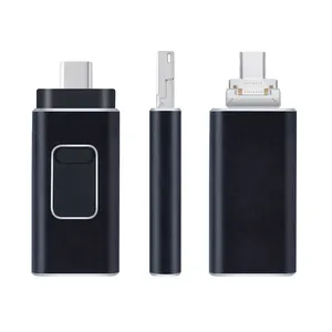 Jaster-clé Usb 4 en 1 Otg, support à mémoire de haute vitesse, pour Mobile, lecteur Flash, prix d'usine