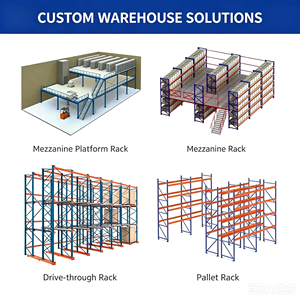Sistema de Estanterías Metálicas Resistentes para Almacenes con Protección Anticorrosión, Instalación Encastrable, Estanterías Apilables Industriales Personalizadas - Product Image 2