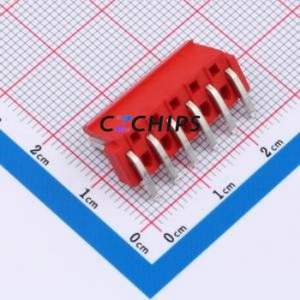 BX-VH3.96-6PWZ-R Wire-to-Board Pin Header Bent Lead Through Hole,P=3.96mm Connector 1x6P 3.96mm Right Angle Insert VH - Product Image 2