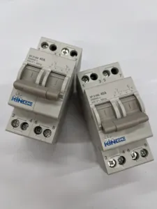 Isolating Circuit Breaker Disconnector Modular Electrical Automatic Change Over Switch PC CE Ningbo Grey Micro Switch 2 Pines