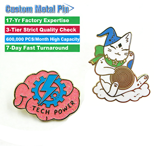 Épingles en émail de personnages d'<span class=keywords><strong>anime</strong></span>, fabrication sur mesure, vente en gros, faible MOQ pour la décoration de sac à dos - Product Image 2