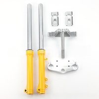 Nouvelle fourche avant de moto tout-terrain de haute qualité, suspension avant 630-710 mm, amortisseur universel, adaptable pour la rénovation/amélioration Apollo